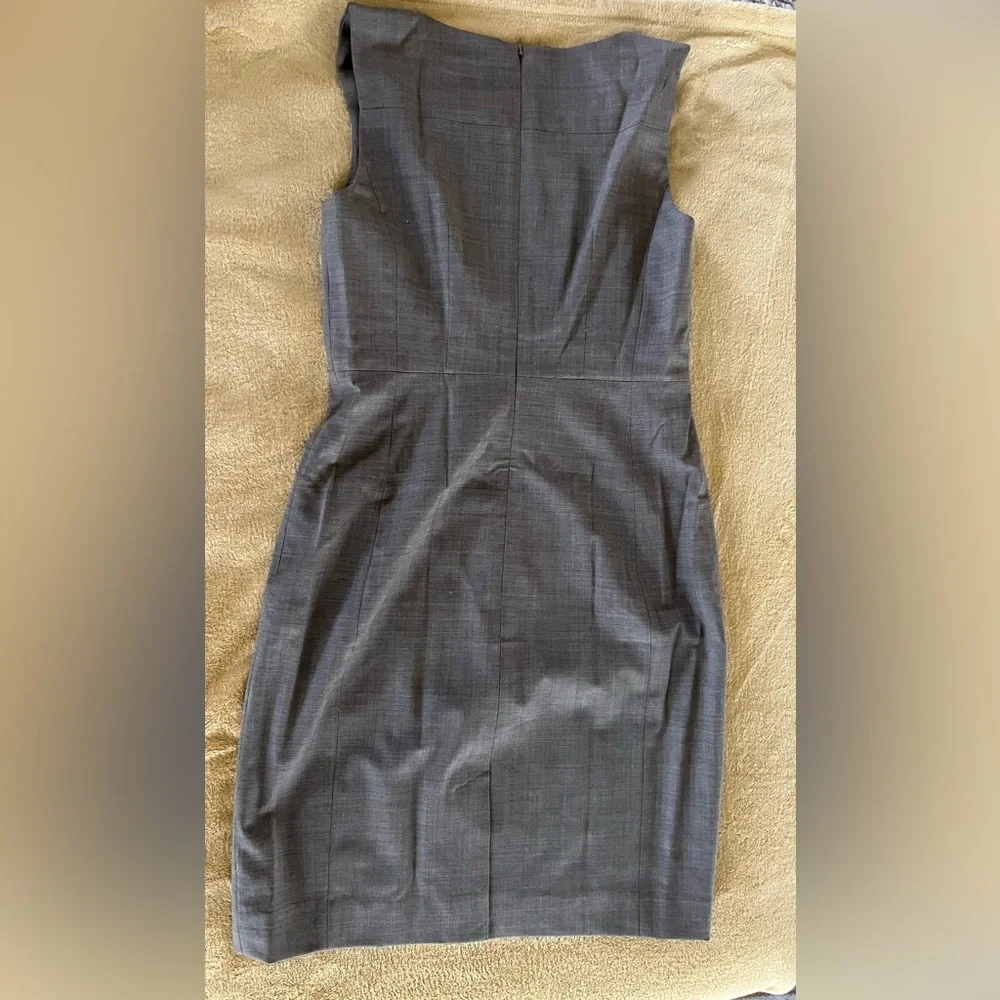 gray office core dress - Picture 2 of 3